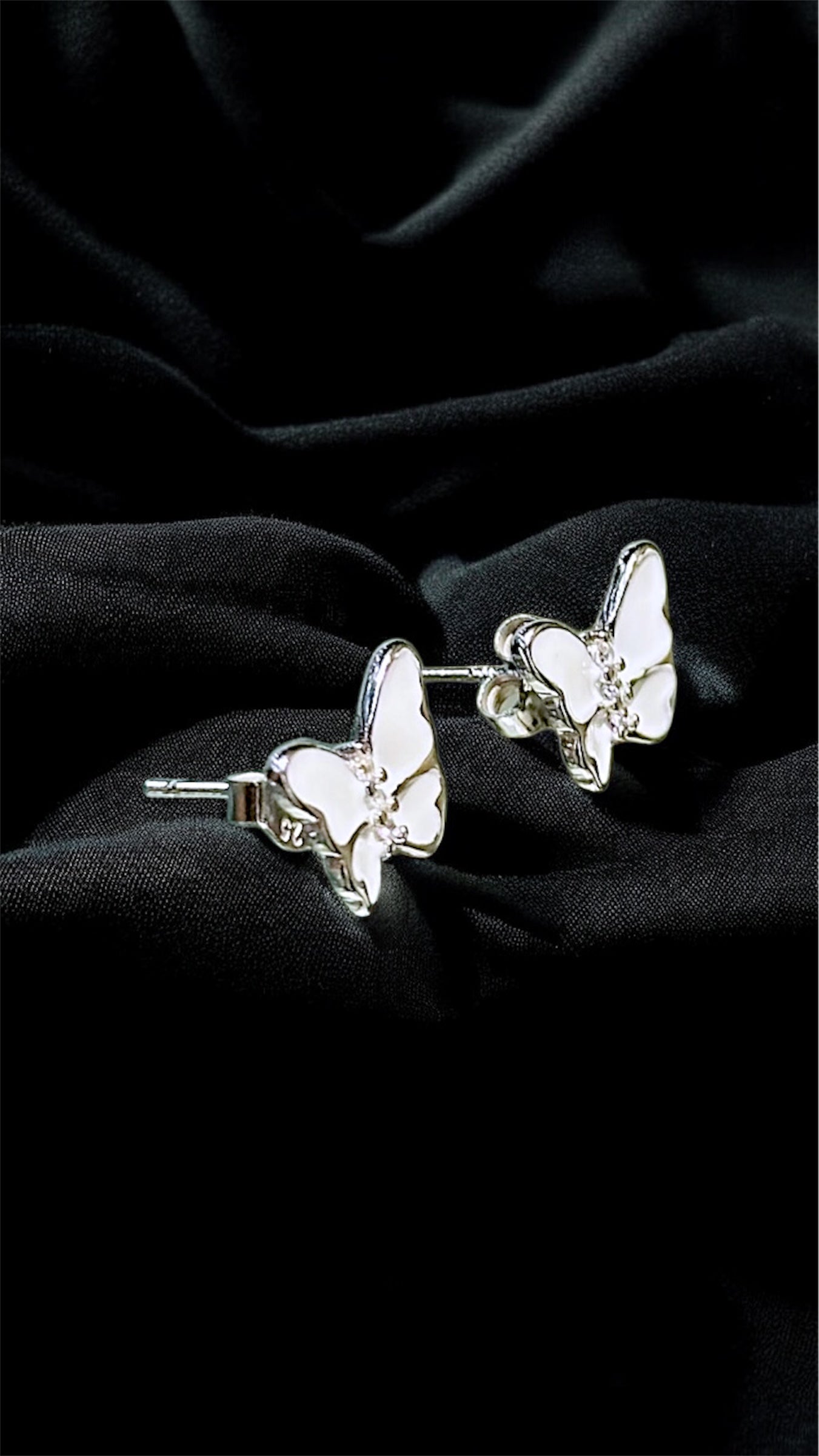 Elegant Butterfly Stud Earrings