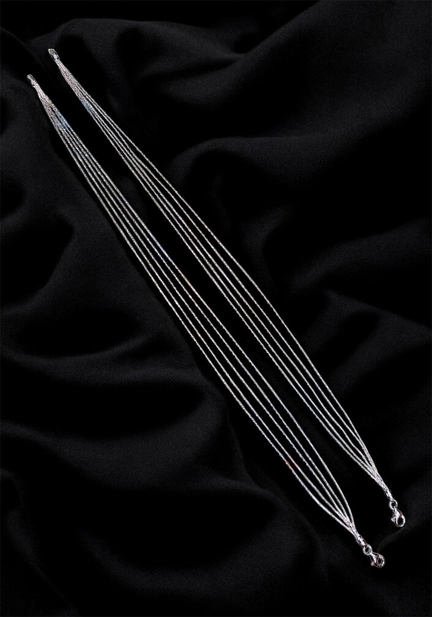 Multistrand Shimmer Anklet