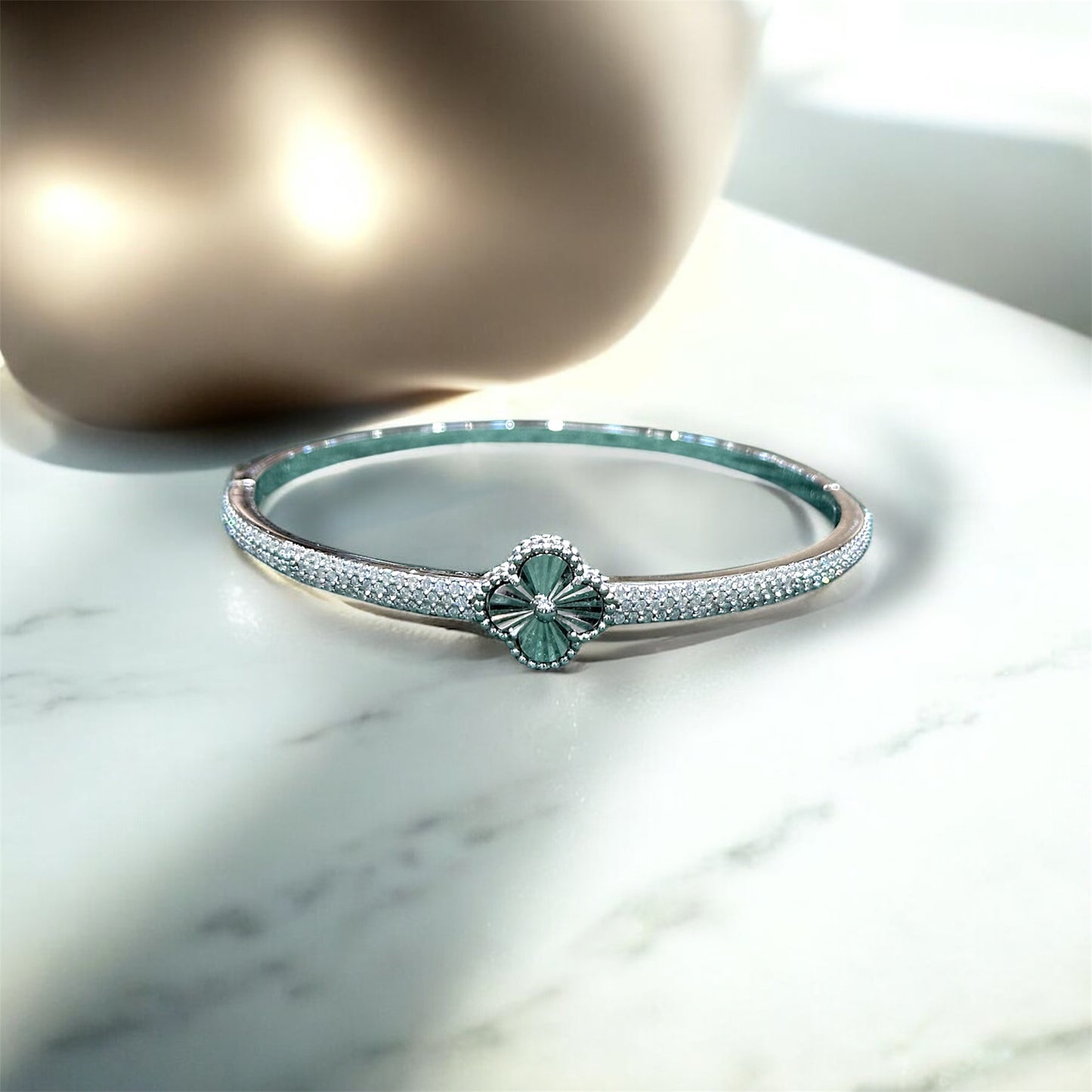Celesete Clover Radiance Bangle
