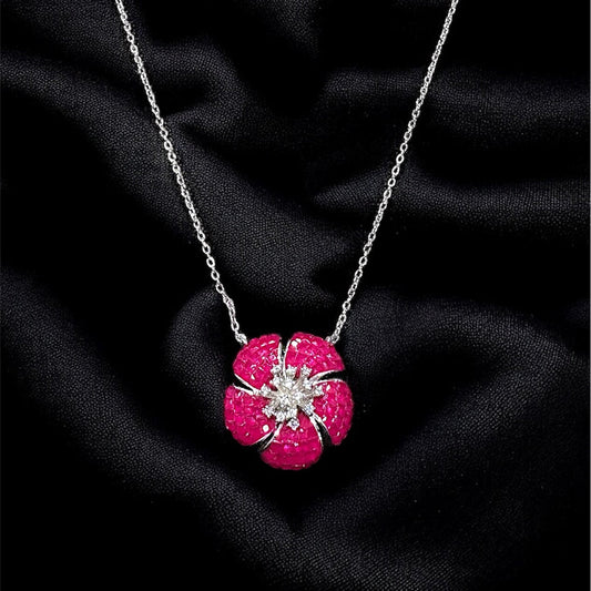 Roselle Bloom Necklace