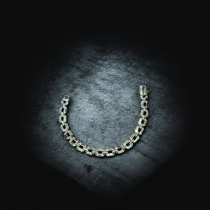 Luxe Silver Linked Bracelet