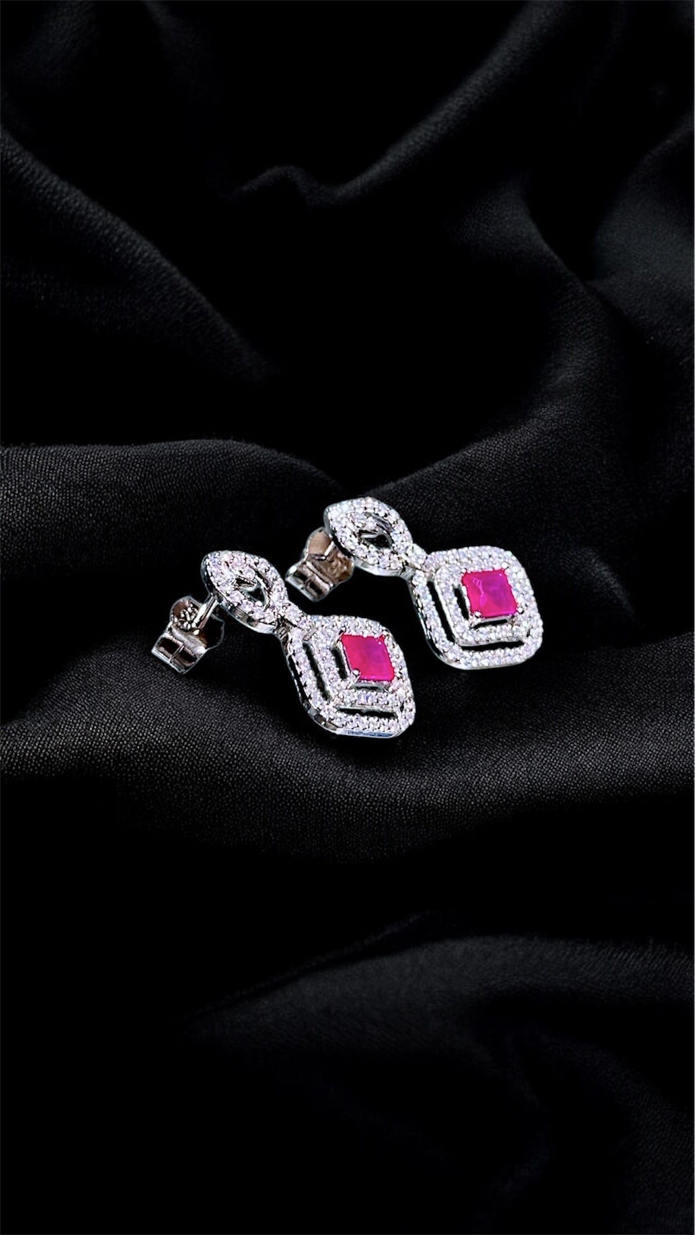 Royal Ruby Princess Necklace Set