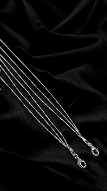 Multi-Strand Silver Shine Anklet