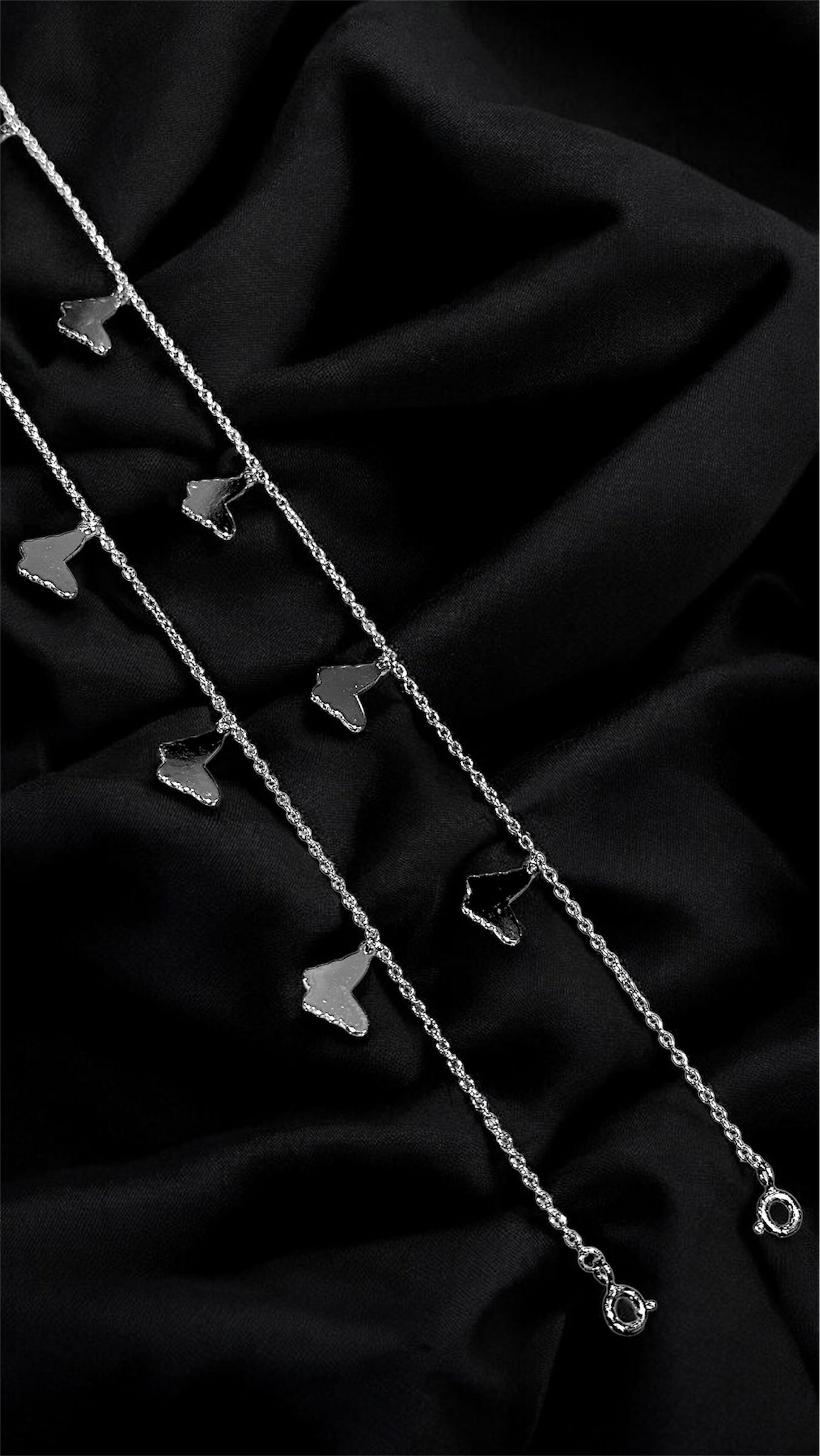 Butterfly Charm Dangle Anklet