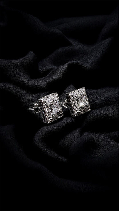 Royal Square Radiance Studs