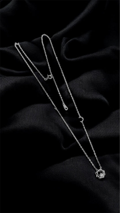 Hexa Bloom Pendant Necklace